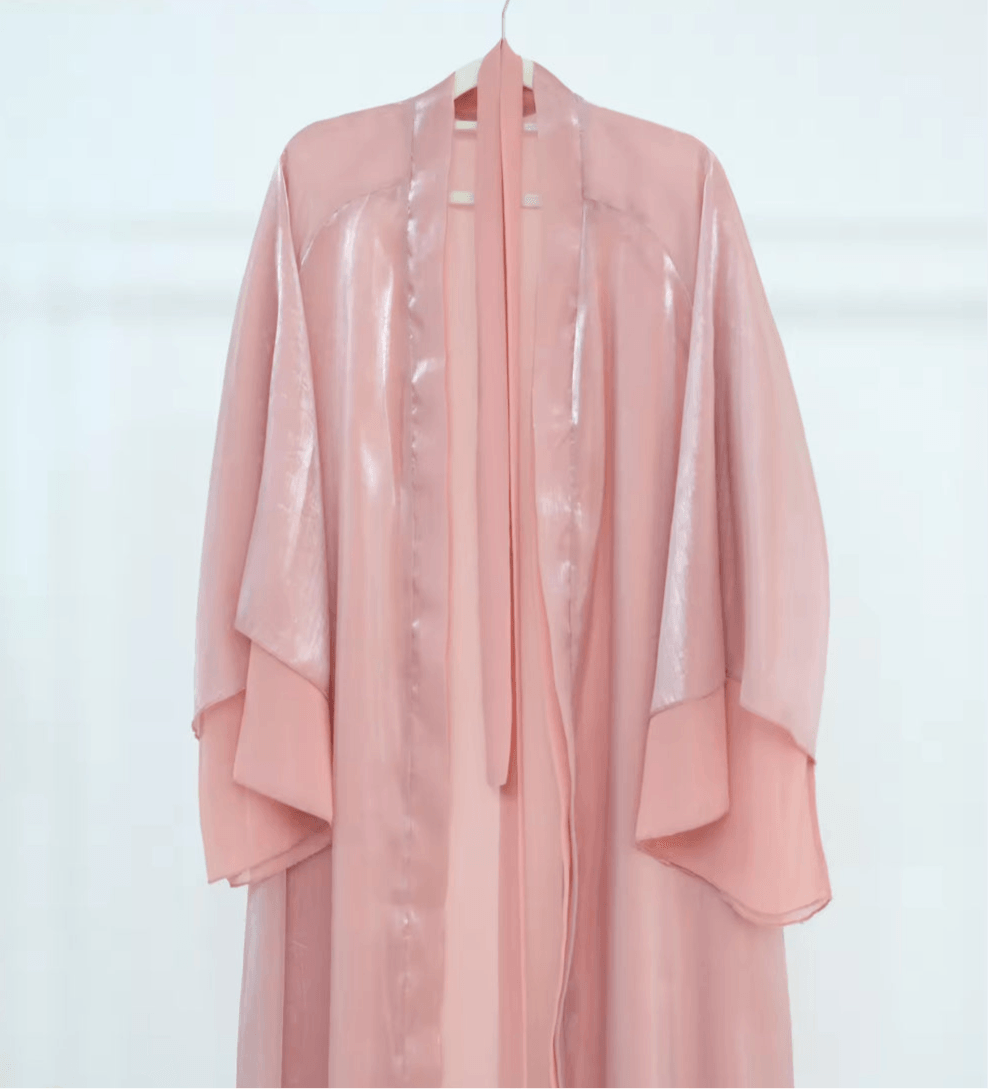 Double Trouble - Reversible Organza Chiffon Abaya