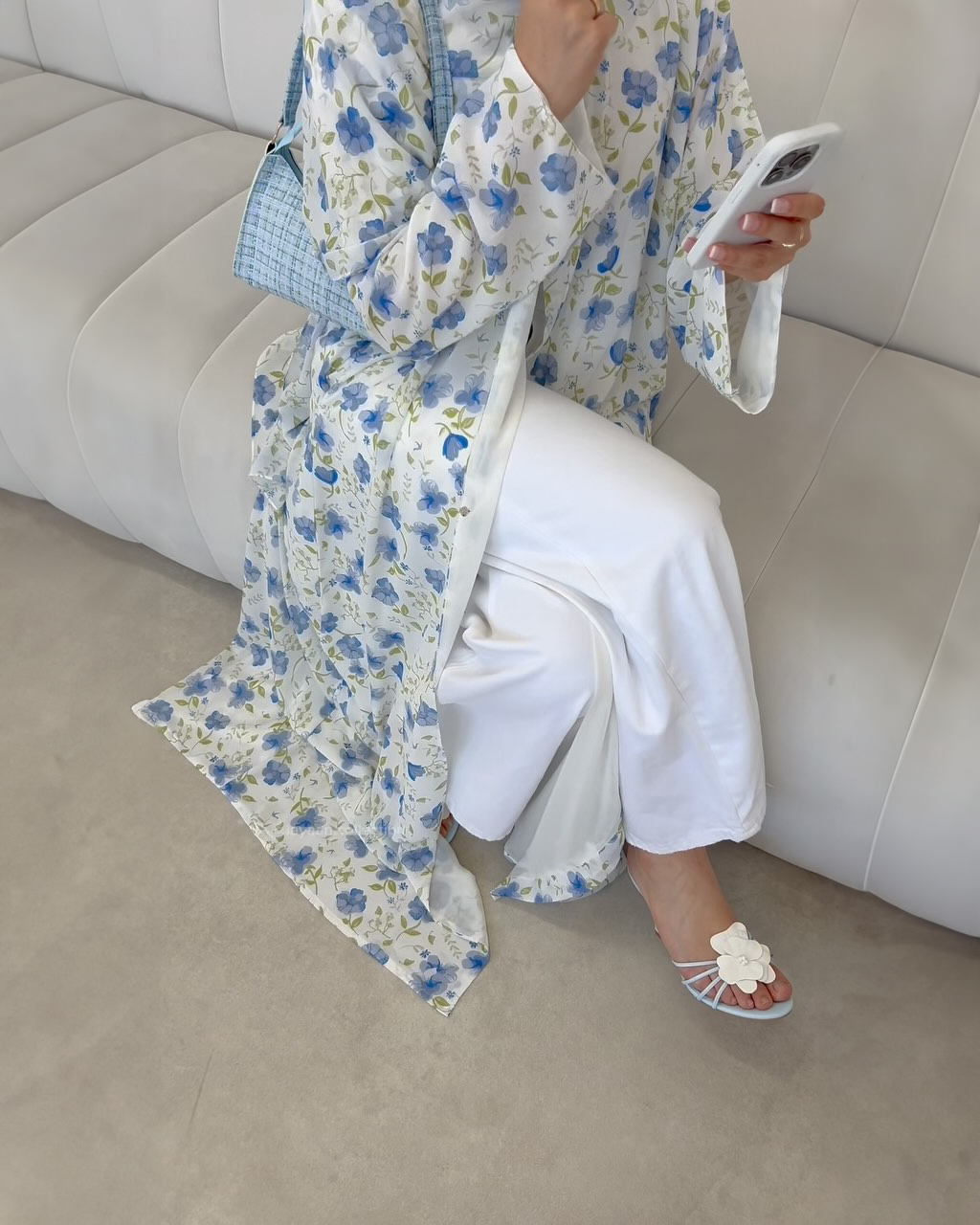 Rawdah Floral Abaya