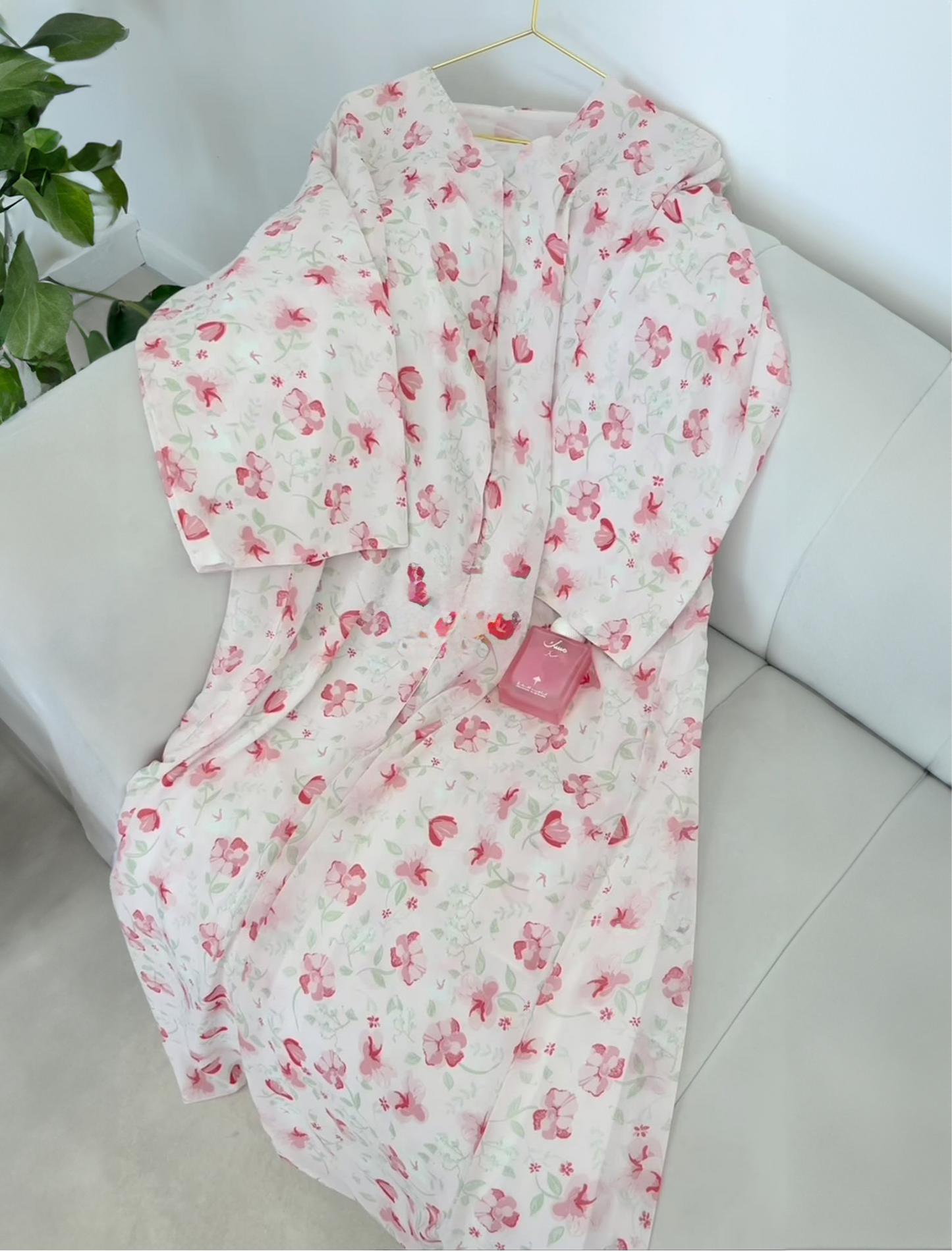Rawdah Floral Abaya