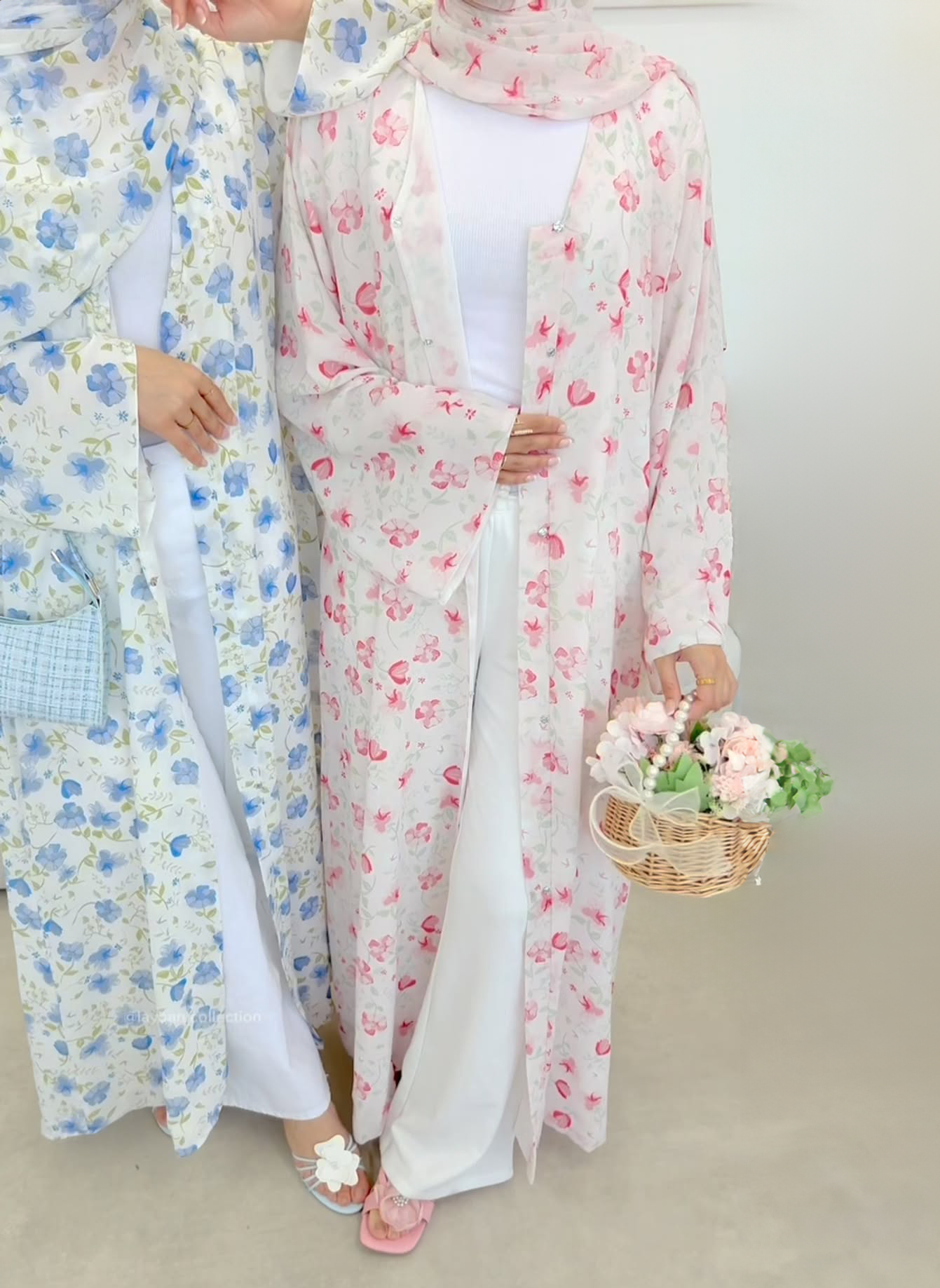 Rawdah Floral Abaya