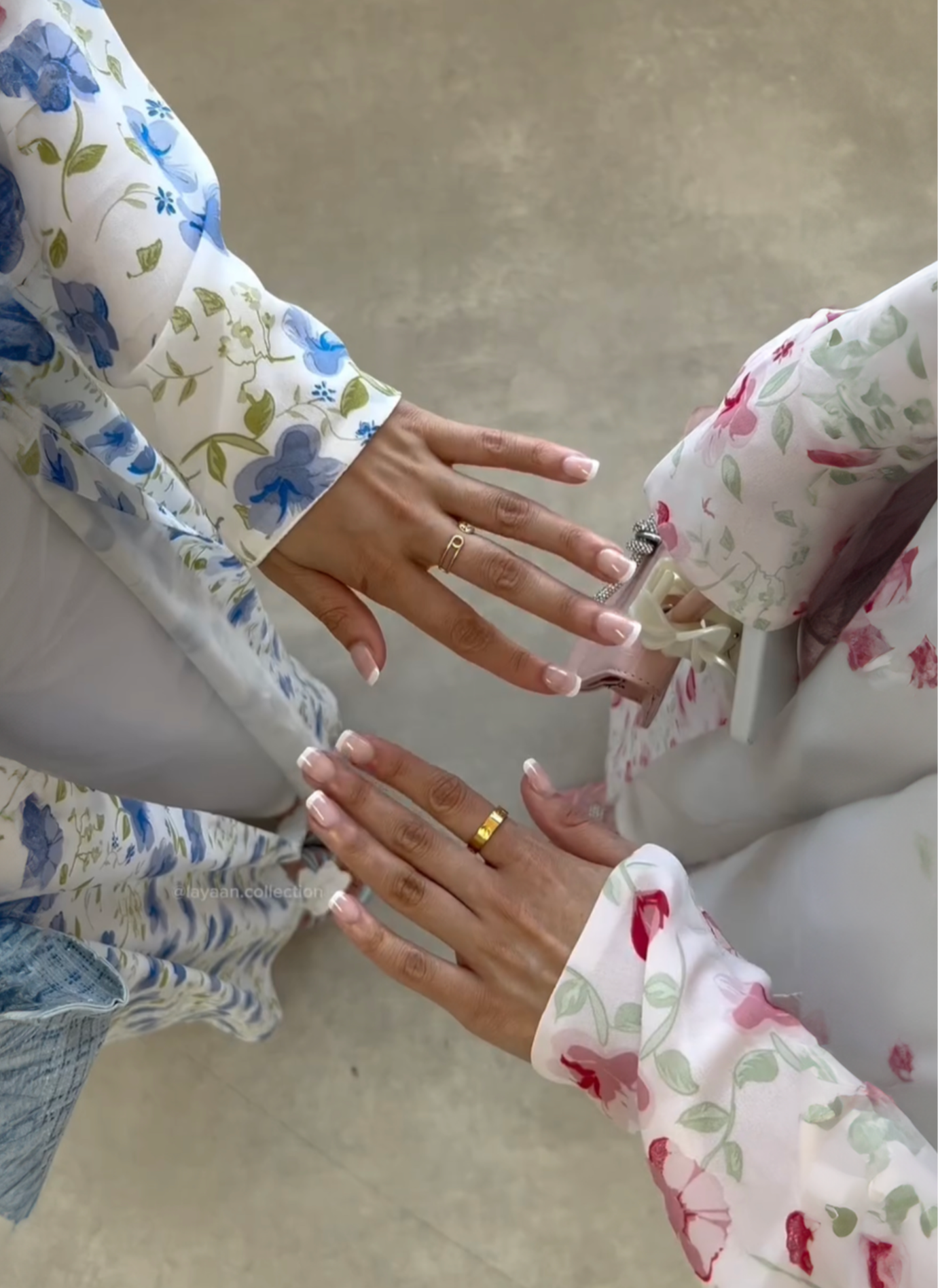 Rawdah Floral Abaya