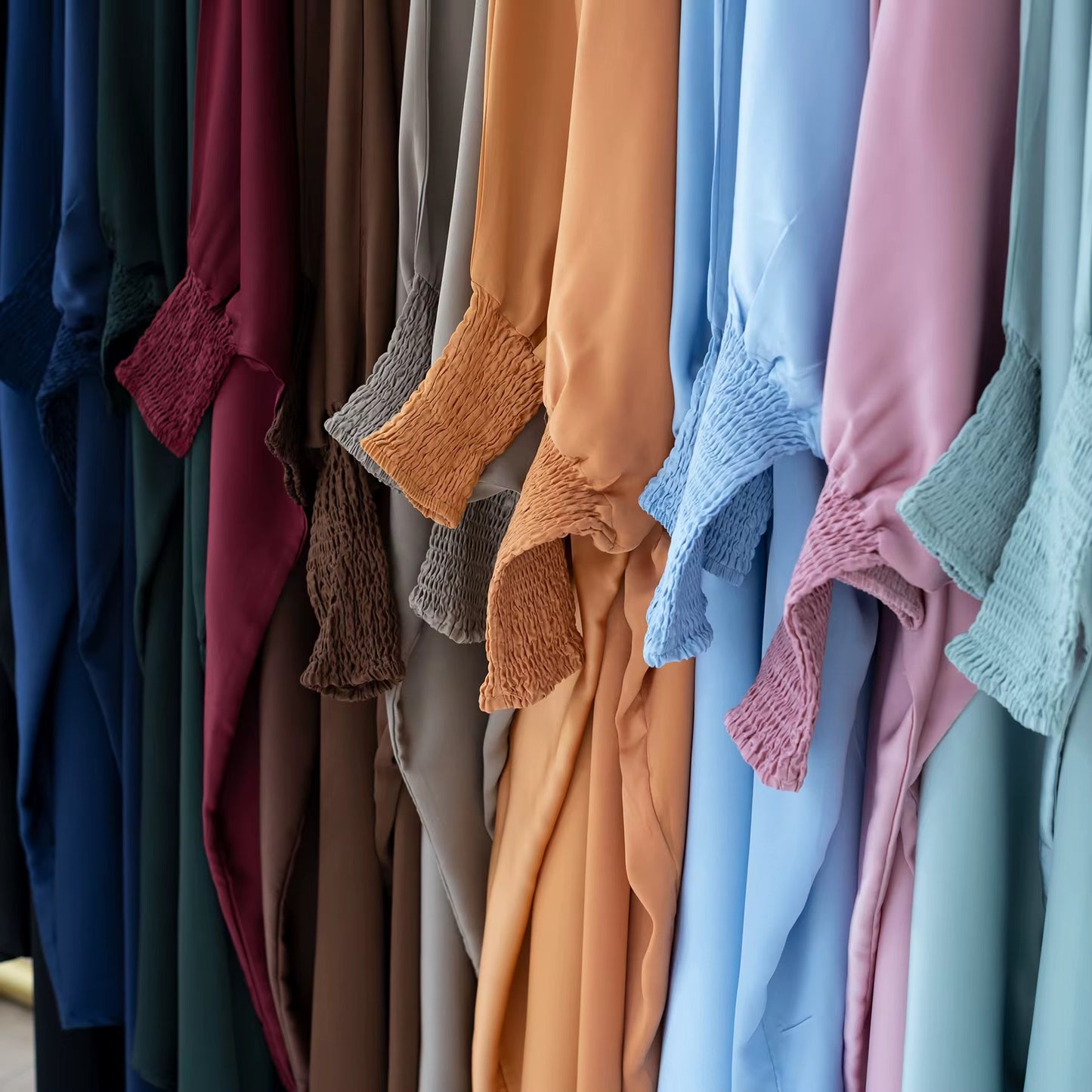 Nawal Ruffle Sleeve Jilbab