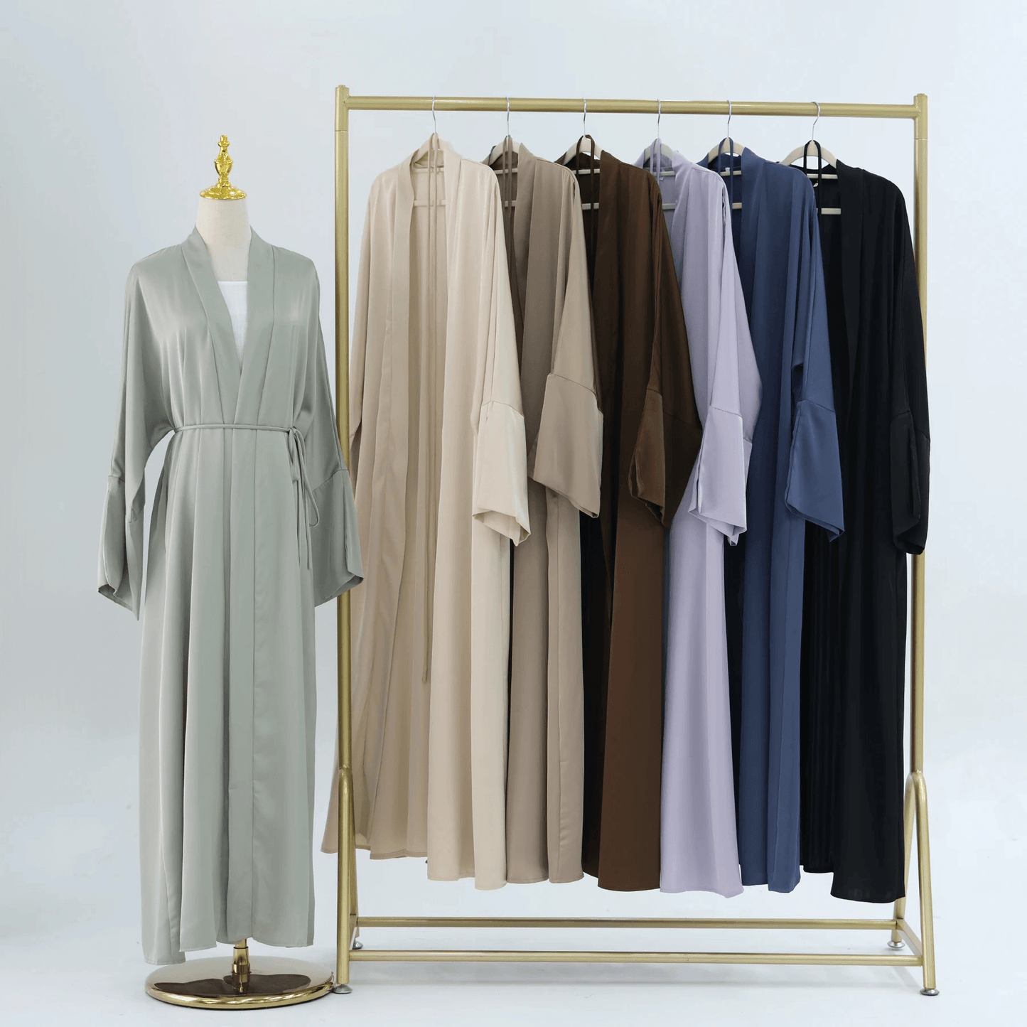 Princess Treatment - Mini Bow Slit Sleeve Abaya