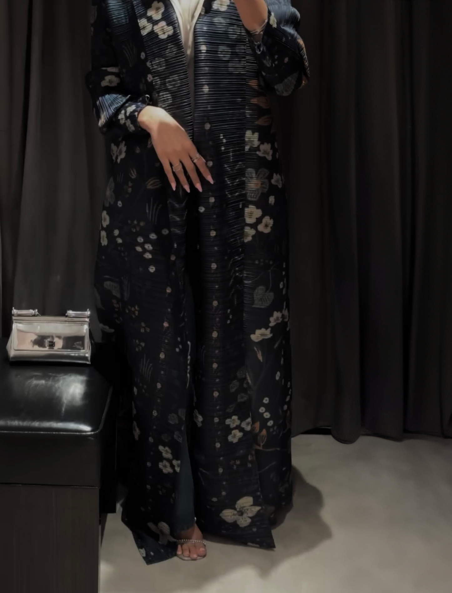 Rania Pleat Abaya