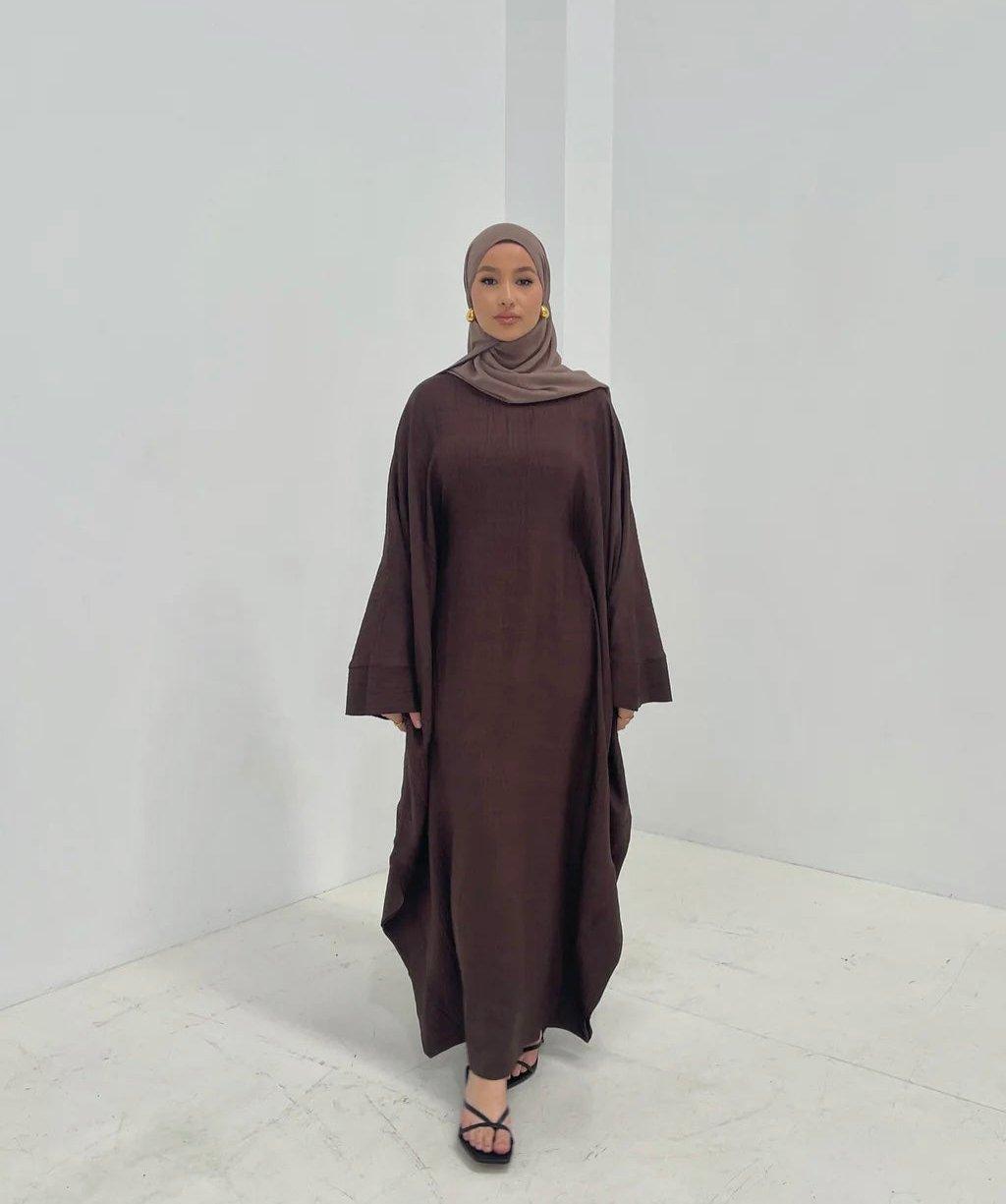 Hind Crepe Line Kaftan