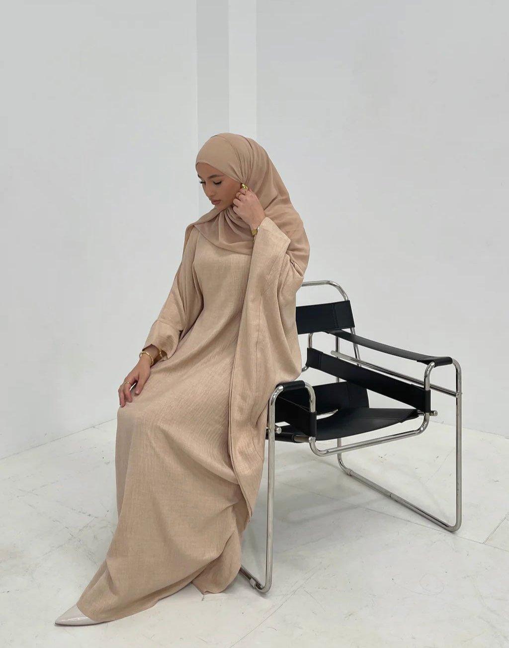 Hind Crepe Line Kaftan