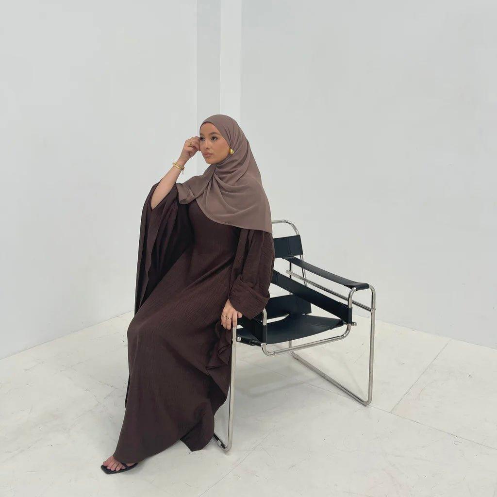 Hind Crepe Line Kaftan