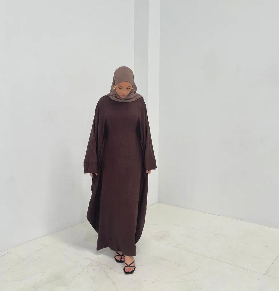 Hind Crepe Line Kaftan