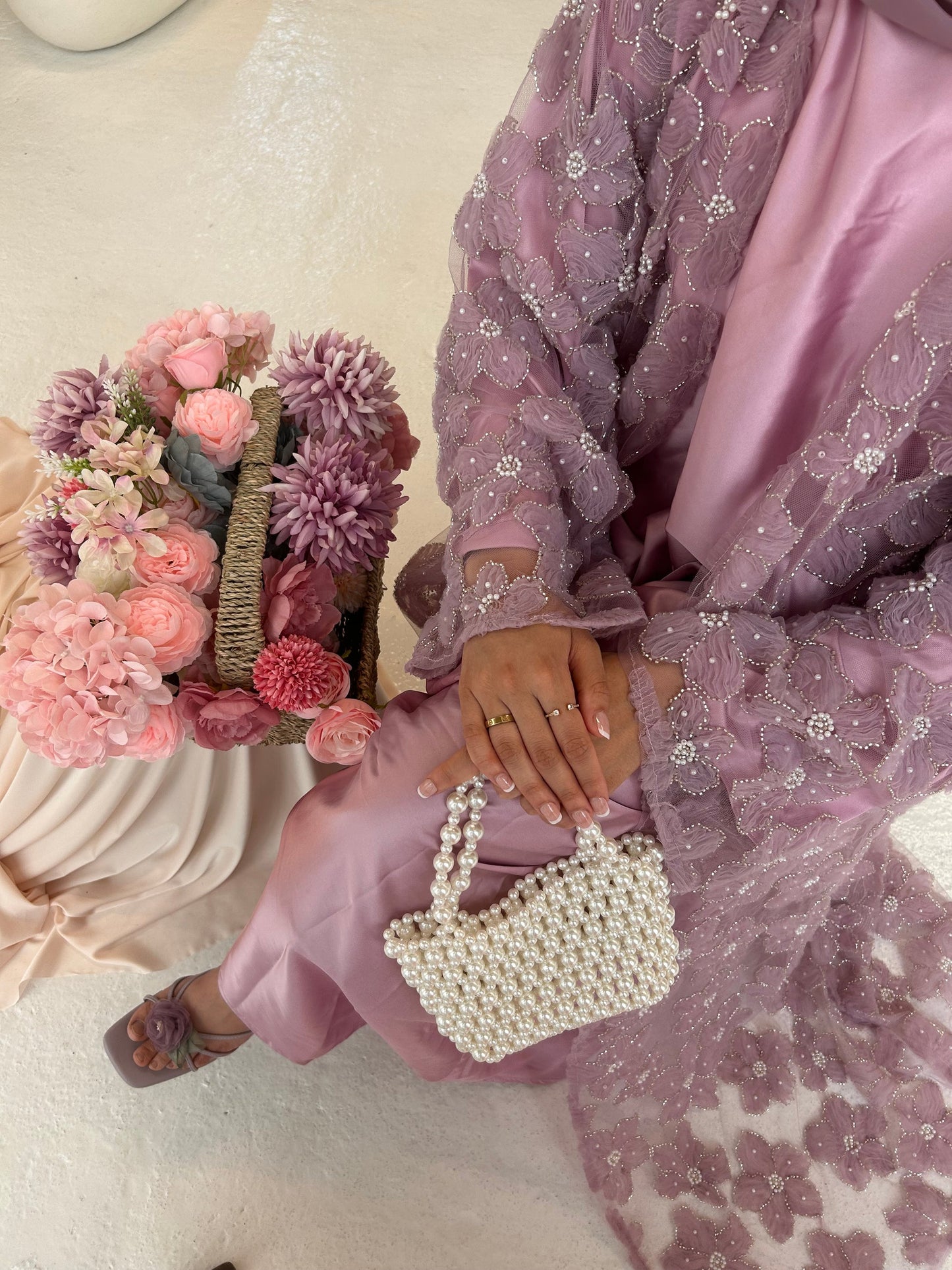 Haneen Bloom Abaya Set