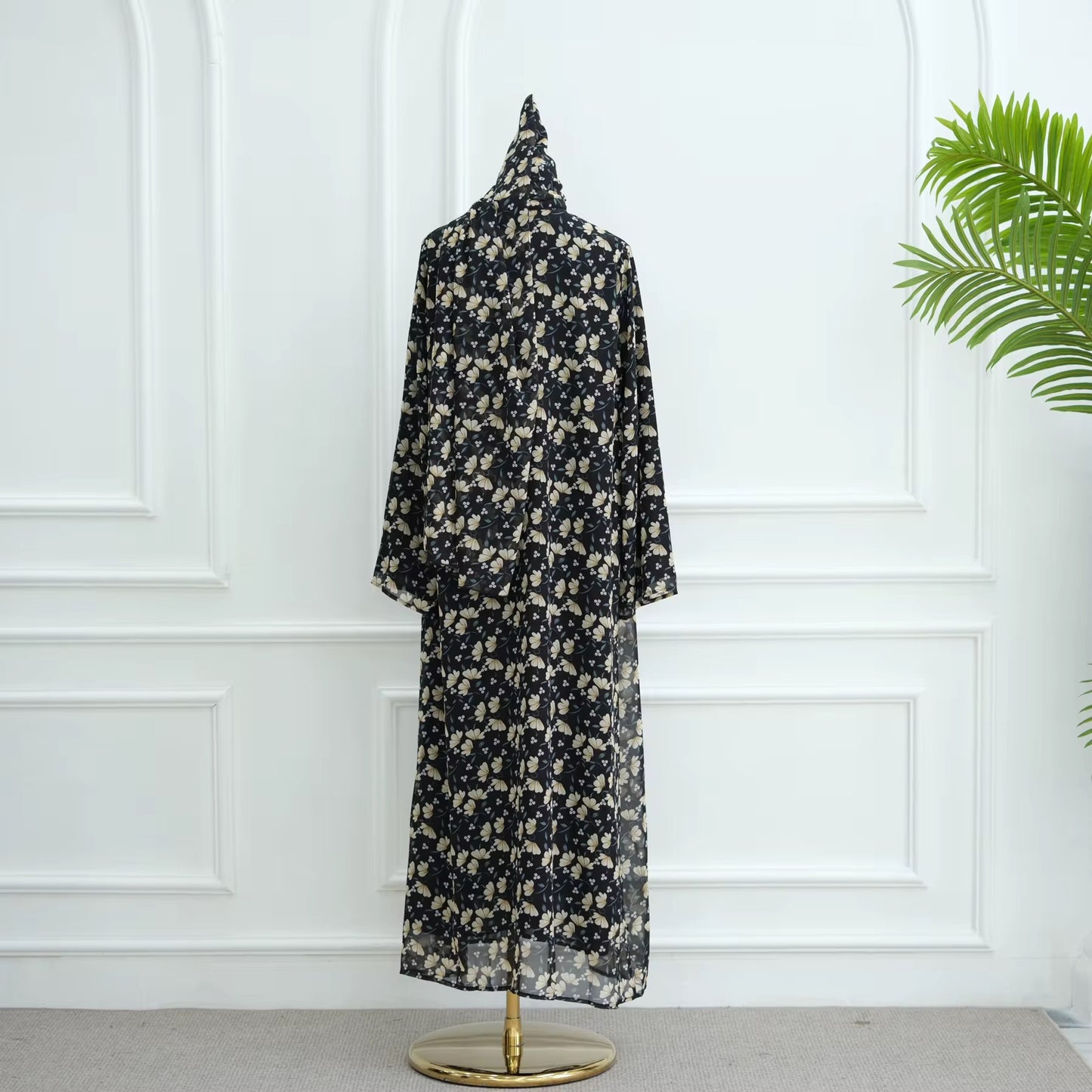Rawdah Floral Abaya