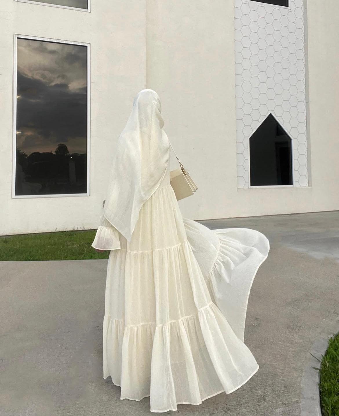 Flowy Chiffon Dress Set