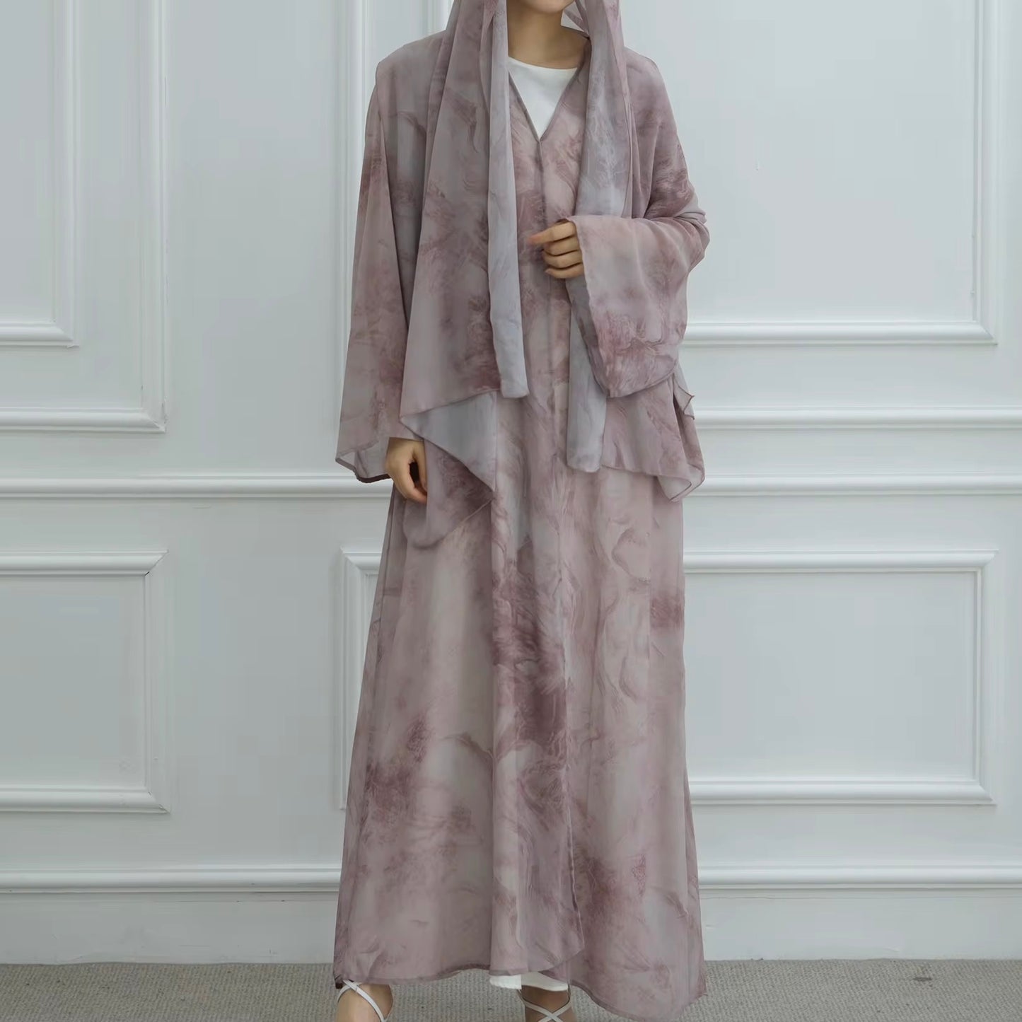 Bahr Marmar Marble Abaya Set