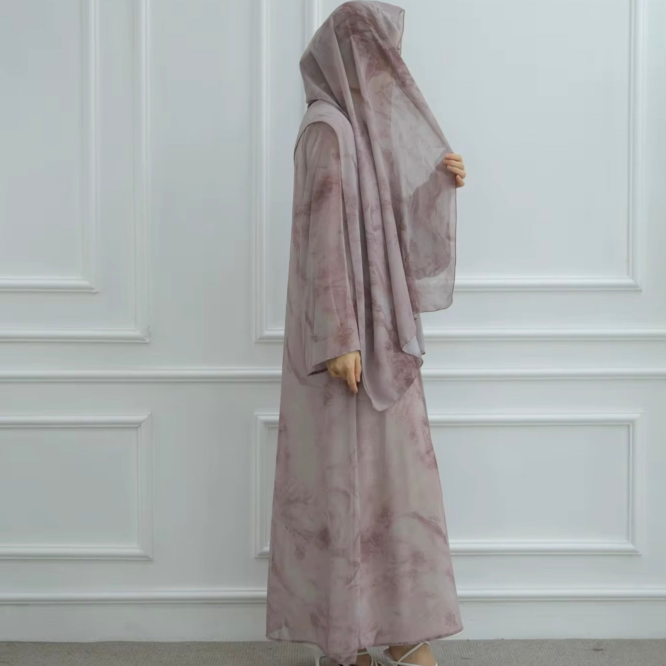 Bahr Marmar Marble Abaya Set