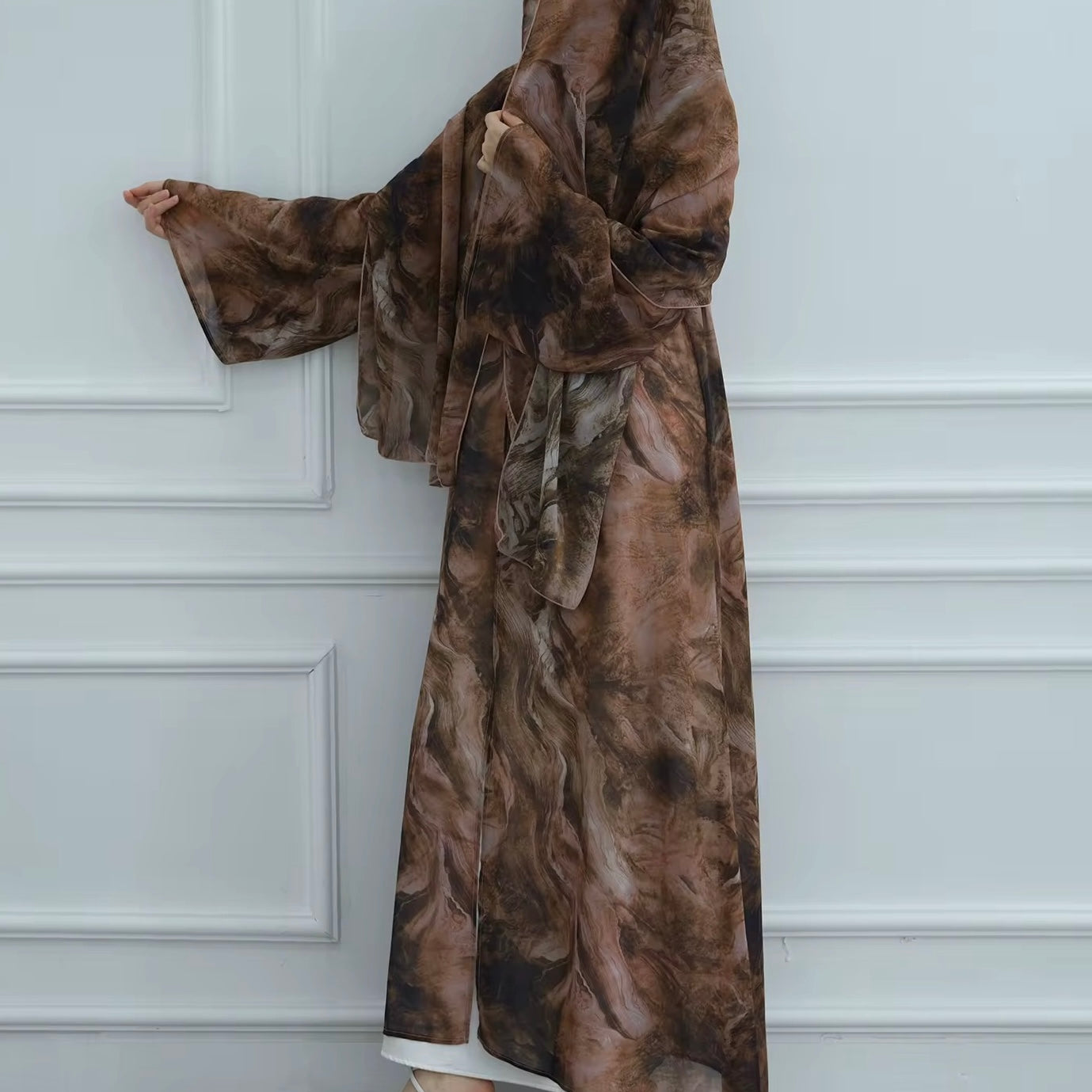 Bahr Marmar Marble Abaya Set