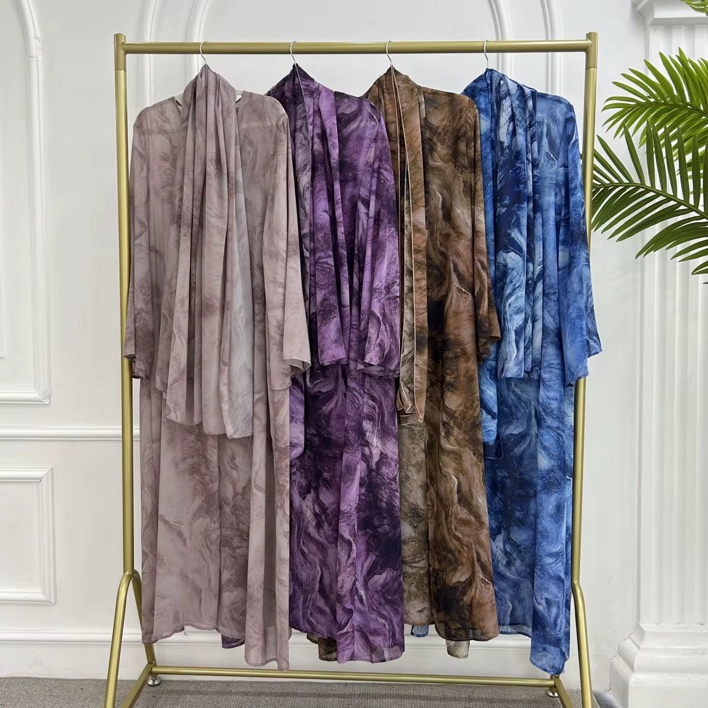 Bahr Marmar Marble Abaya Set