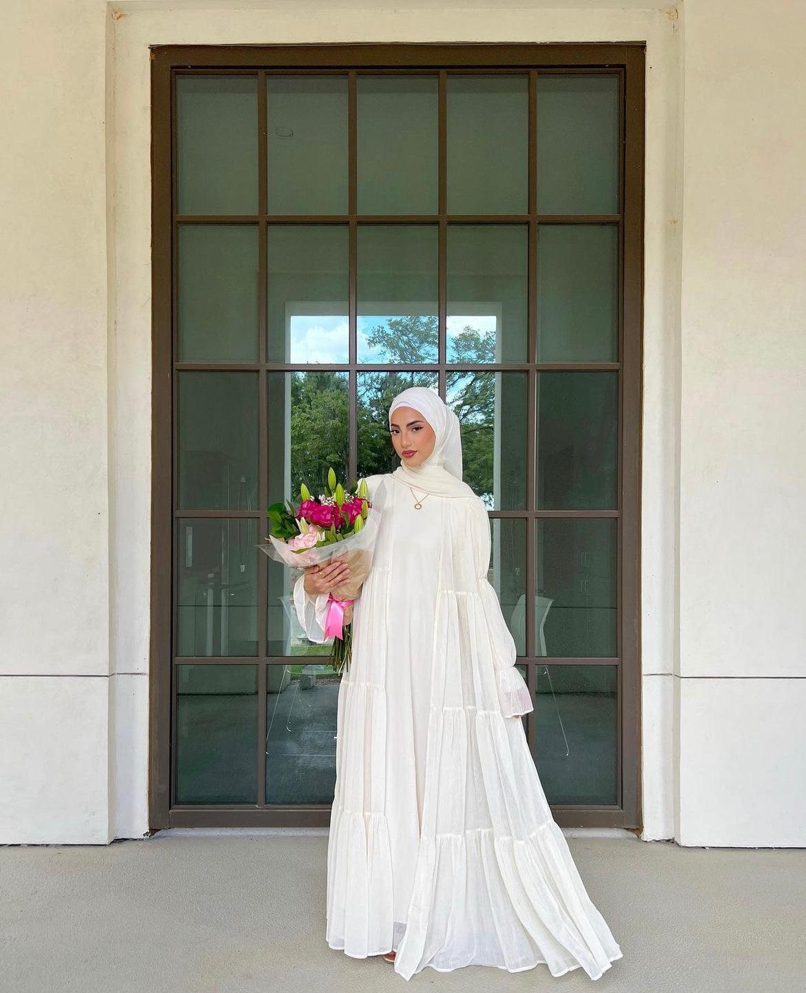 Flowy Chiffon Dress Set