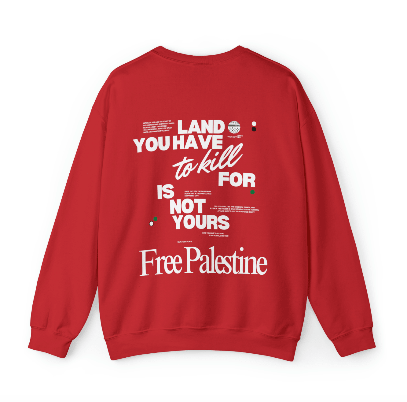 "Land You Have to Kill For" - Sweater