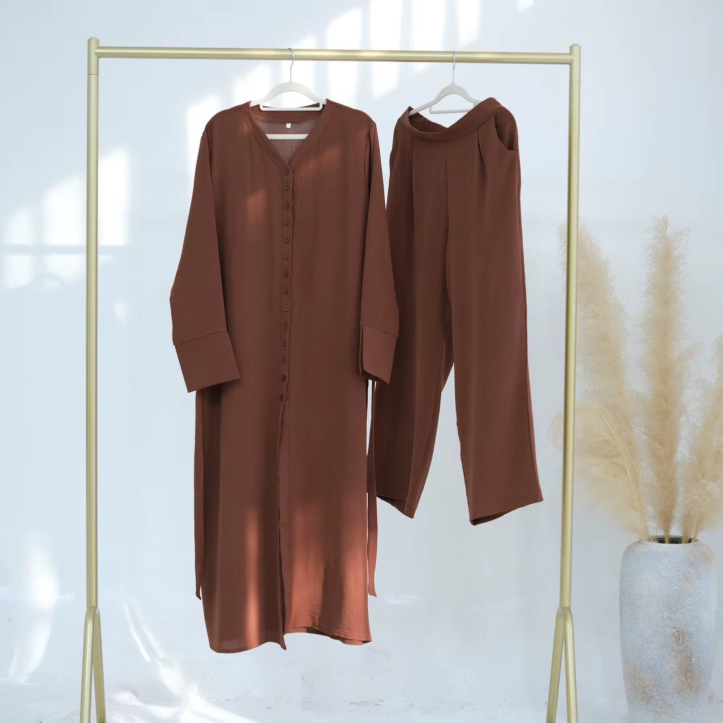 Amani - Button Down Set