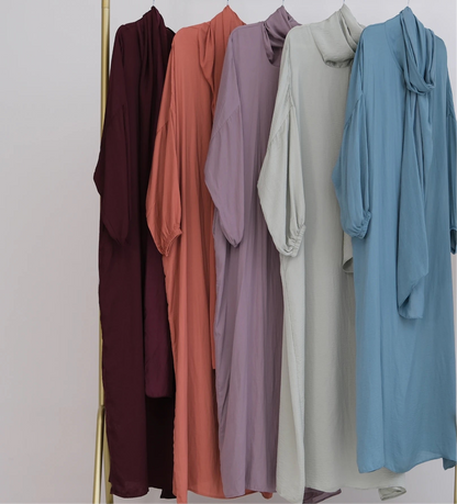 Noor Prayer Abaya With Attached Hijab