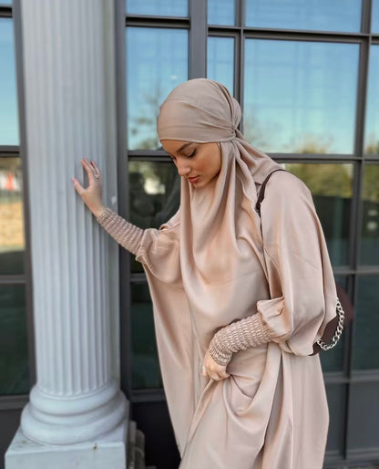 Nawal Ruffle Sleeve Jilbab