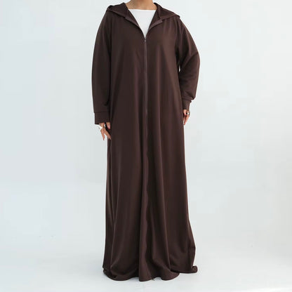 Leya - Modest Activewear Hoodie Abaya