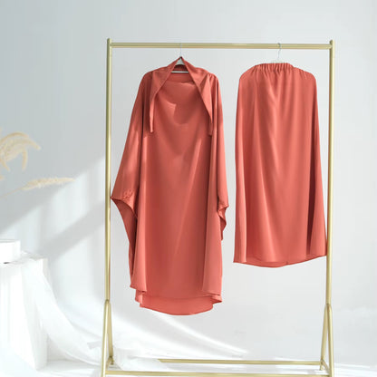 Two Piece Jilbab Set