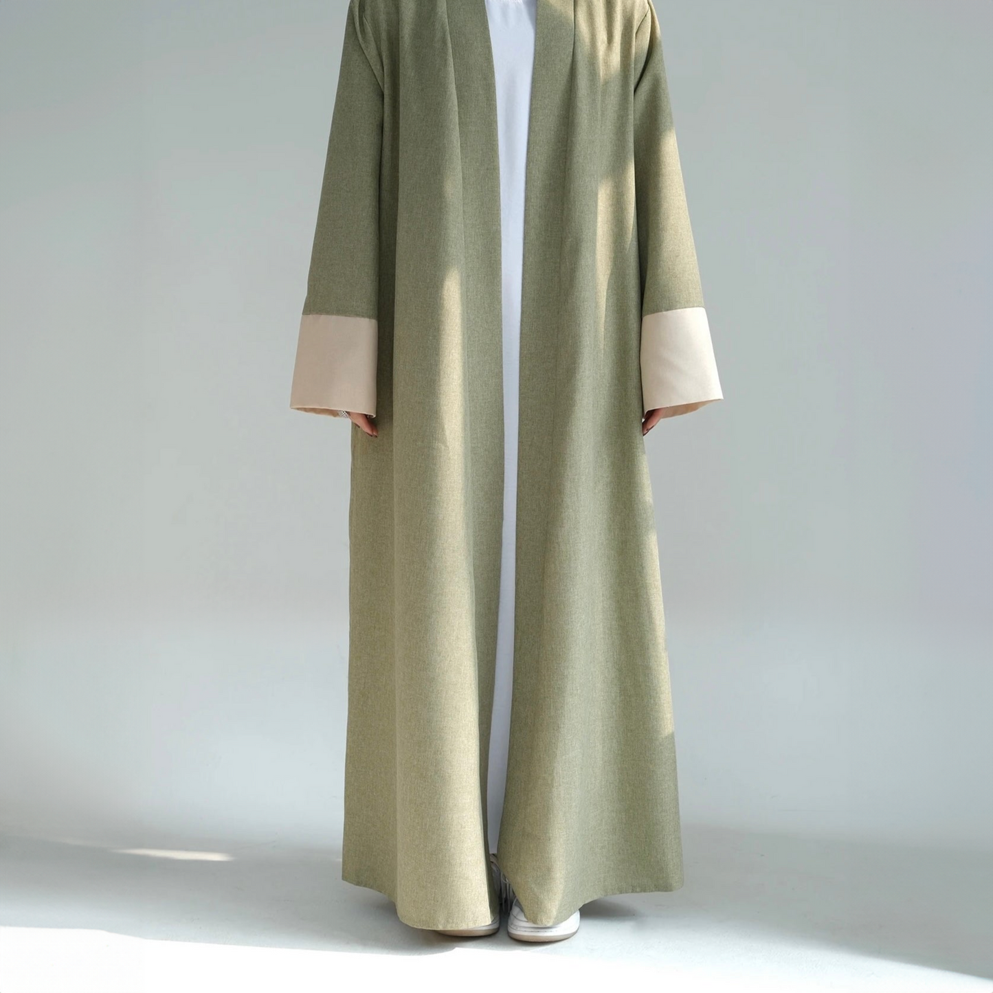 Earth & Sky - Colorblock Abaya