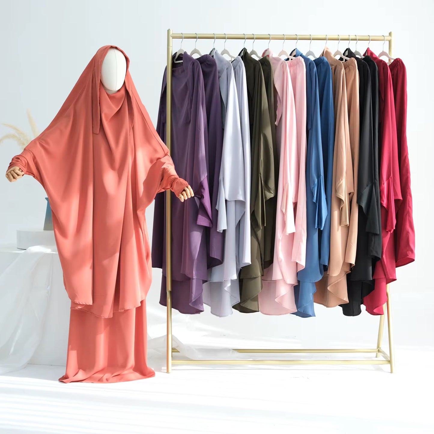 Two Piece Jilbab Set