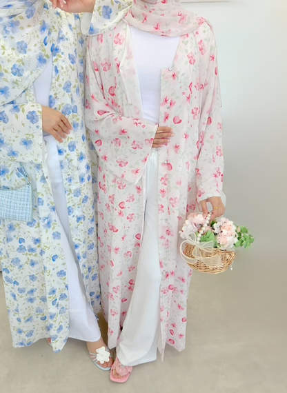 Rawdah Floral Abaya