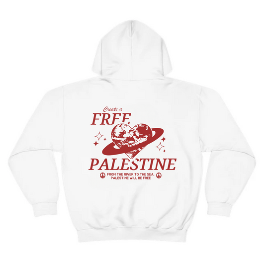create a free palestine hoodie