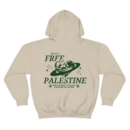 create a free palestine hoodie