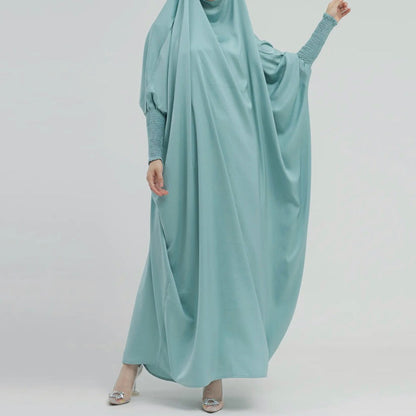 Nawal Ruffle Sleeve Jilbab