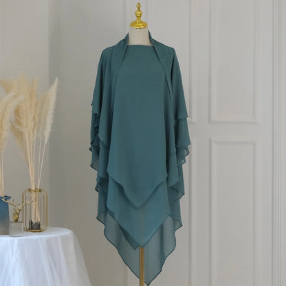 Waterfall Layered Khimar