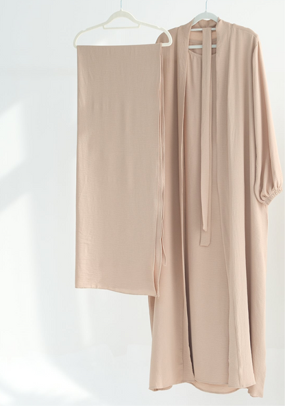 Iman Balloon Sleeve Wrinkle Set