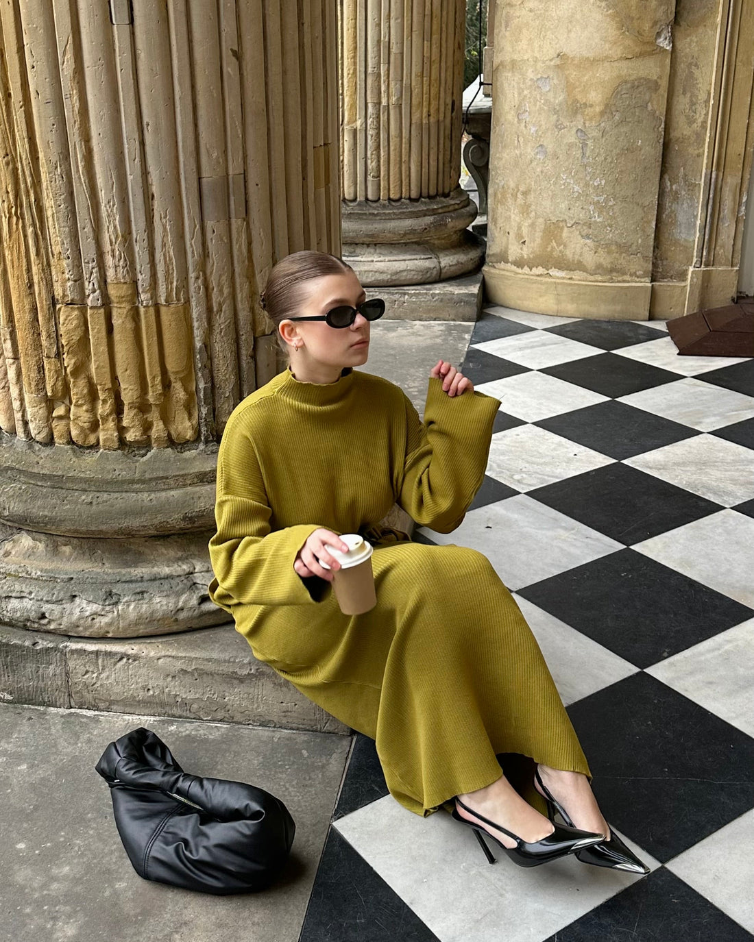 Autumn is Here - Closed Sweater Abaya