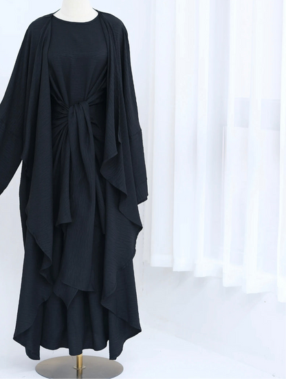 Attached Wrap Abaya