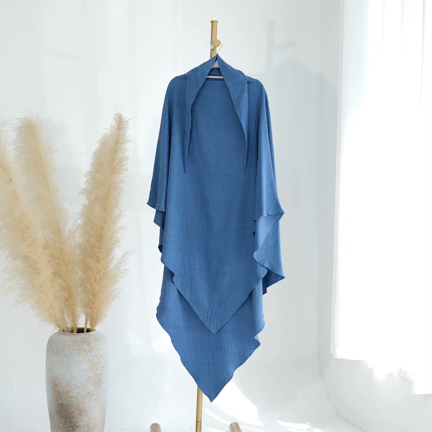 Crepe Triangle Khimar