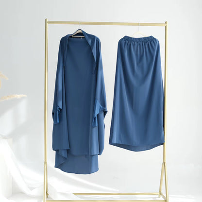 Two Piece Jilbab Set