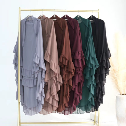 Ruffle Khimar