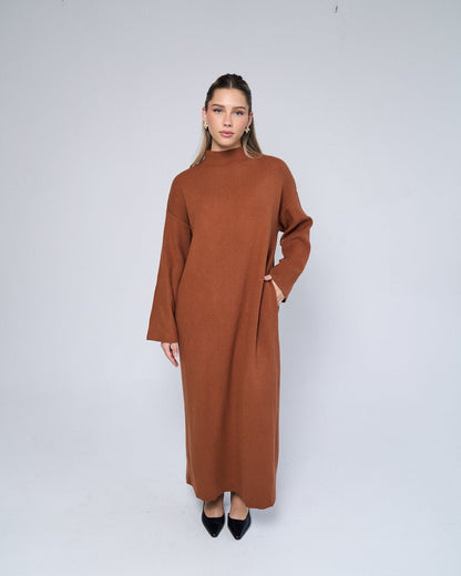 Autumn is Here - Closed Sweater Abaya