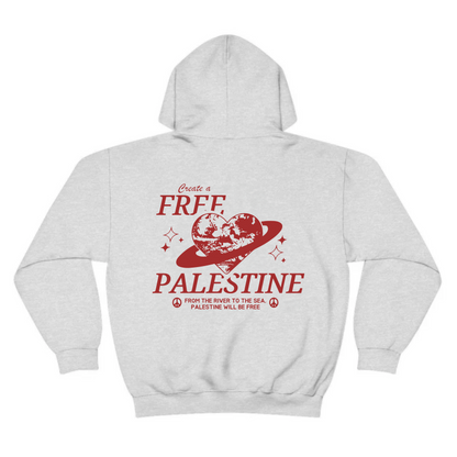 create a free palestine hoodie