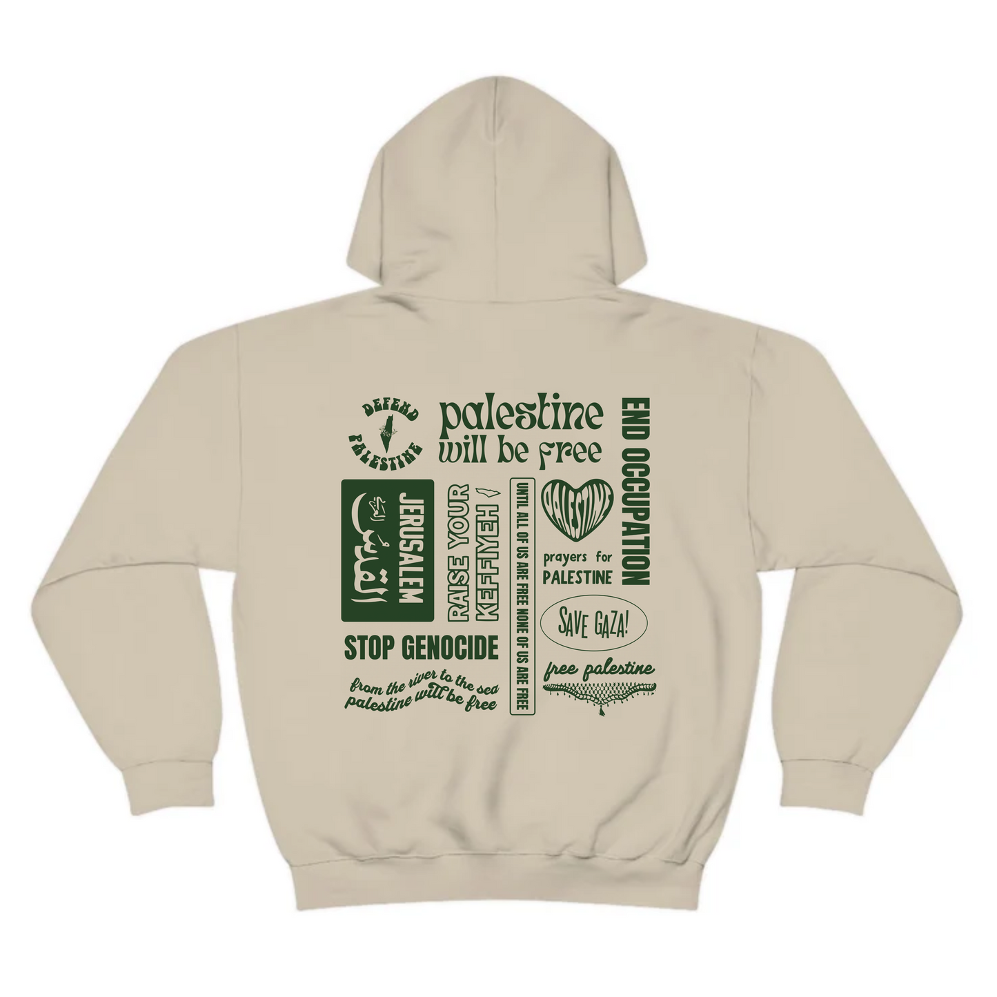 end occupation hoodie