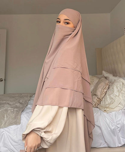 Waterfall Layered Khimar