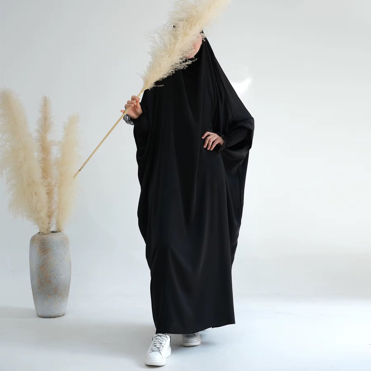 Lace Sleeve Jilbab