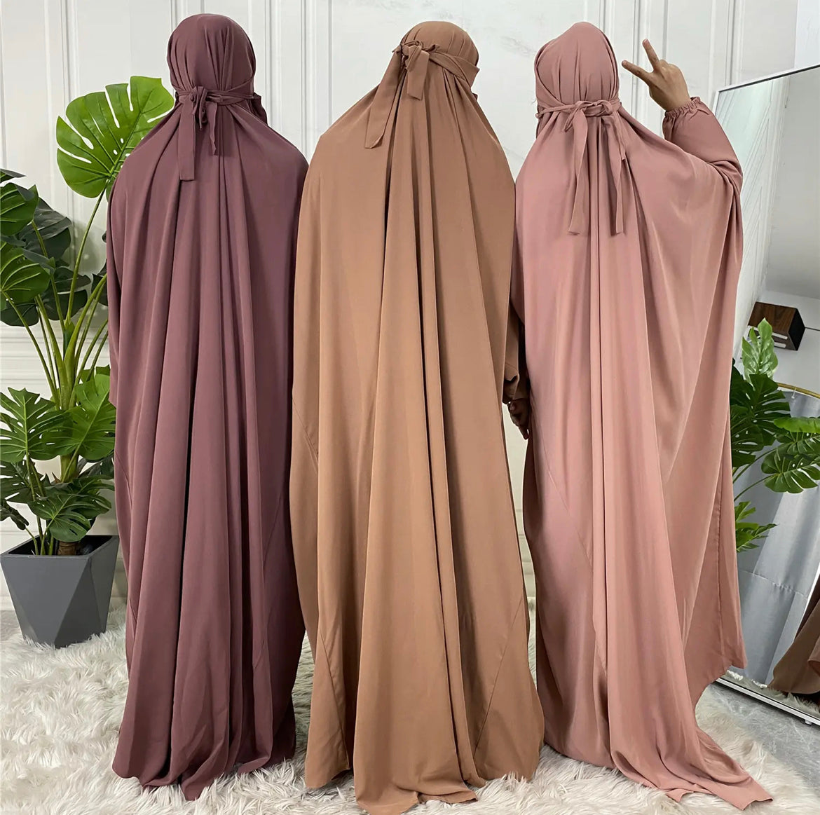 Zainab Jilbab With Niqab Strings