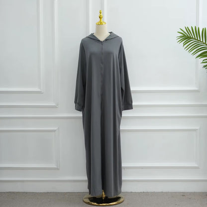 Leya - Modest Activewear Hoodie Abaya