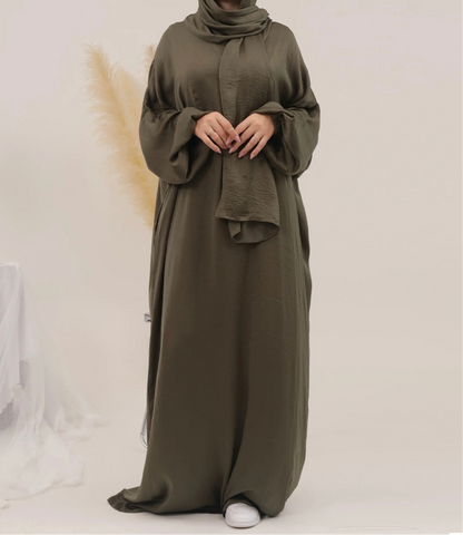 Noor Prayer Abaya With Attached Hijab