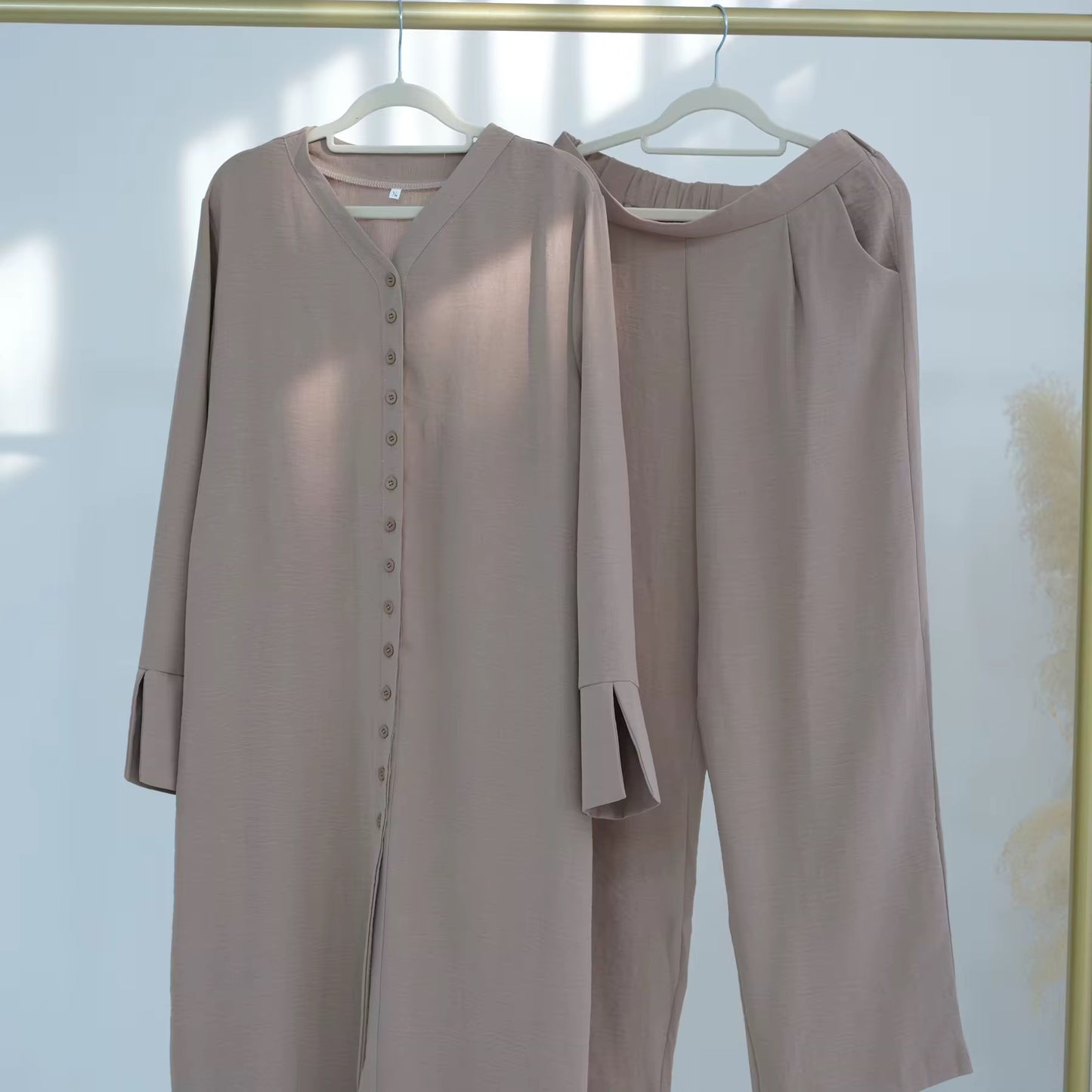 Amani - Button Down Set