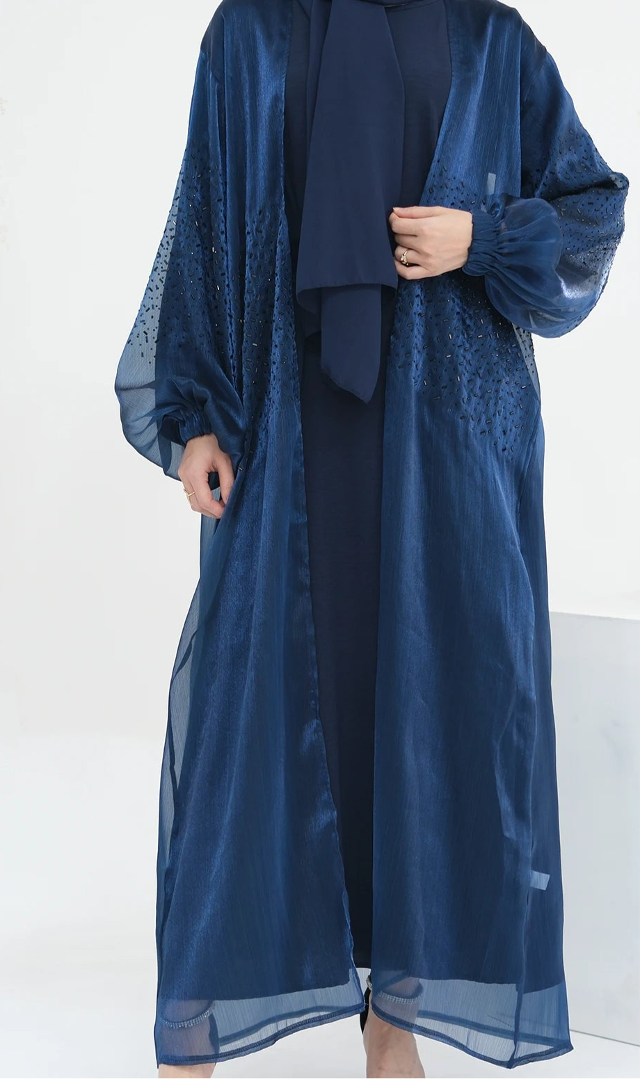 Starry Eyed - Beaded Abaya Set