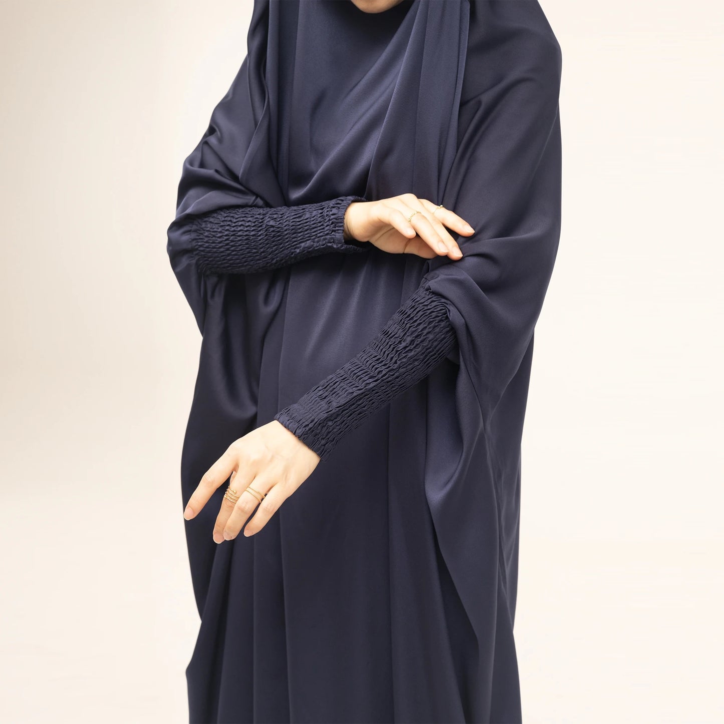 Nawal Ruffle Sleeve Jilbab